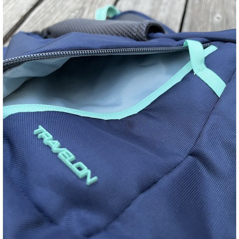 Travelon Greenland 9L Anti-Theft Backpack - Blue